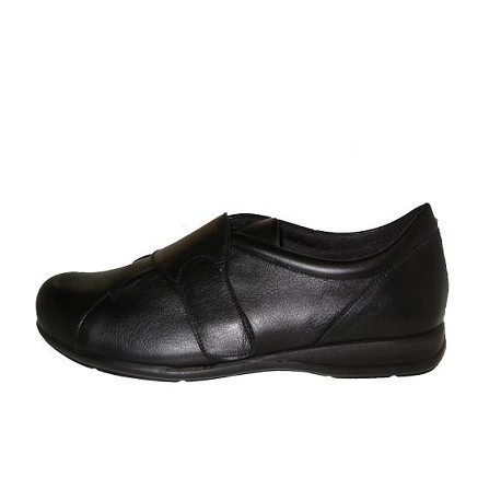 Zapato Diabetico Velcro Color Negro